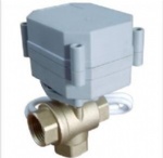 T20-B3-A 3 way Vertical Motorized Ball valve