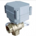 T15-B3-A 3 Way Electronic ball Valve