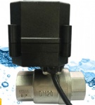 Dn20 Garden Ss304 Cr201 Stainless Steel Motorized Electric Motor Ball Valve