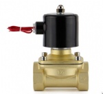 DC 24V Brass Normally Open Solenoid Valve NPT,1/8