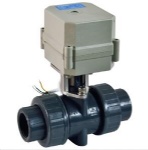 T15-P2-C 2 Way Motorized PVC Ball Valve