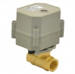 2 Way DN10 Motor Driven Brass Ball Valve (T10-B2-C)