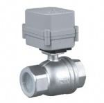 NSF61 Motorized Straight Ball Valve For Drinking Water